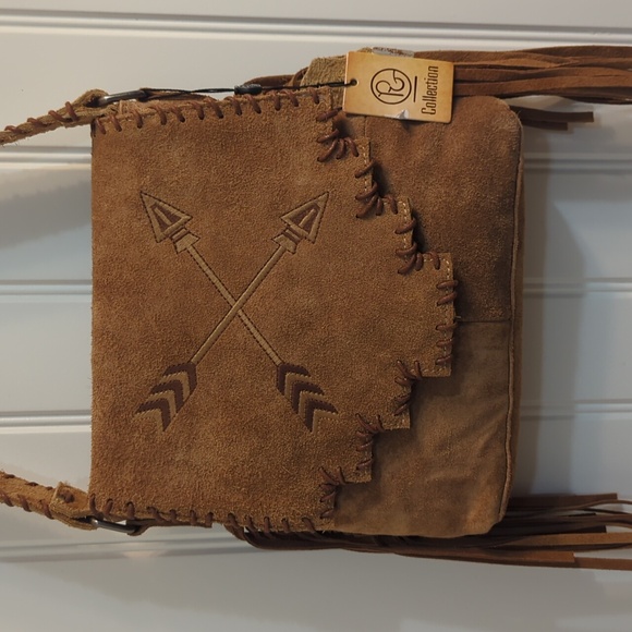 P & G Leather and Cowhide Purse NWT - Picture 2 of 11